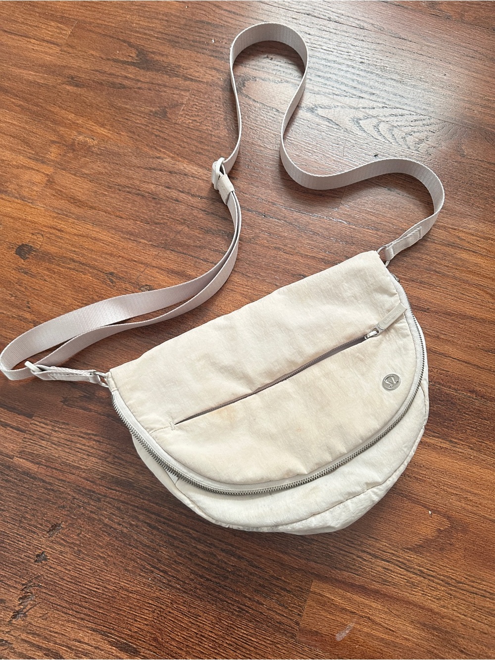 lululemon All Night Festival Bag in the White Opal colorway